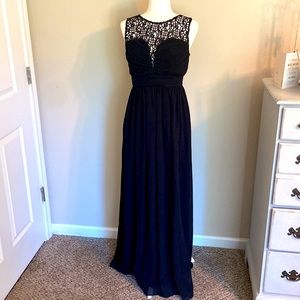 Maniju Formal Black Dress